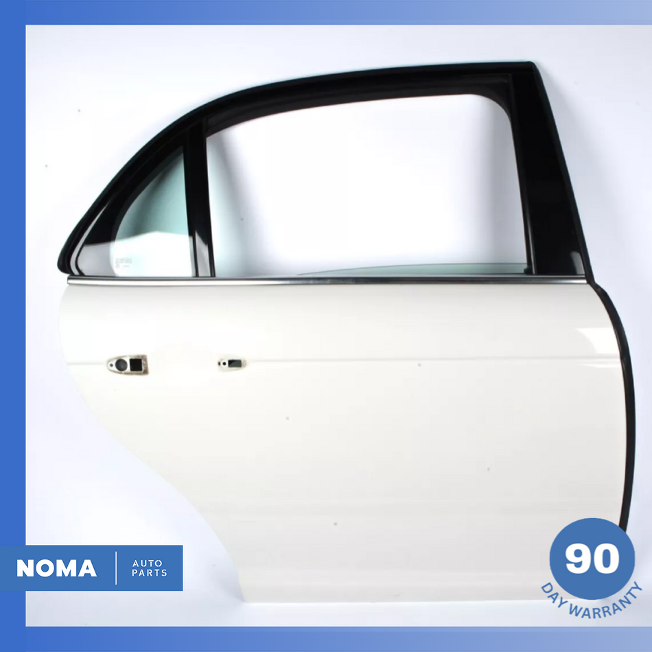 04-07 Jaguar XJ8 X350 Rear Right Passenger Door Shell SWB White Onyx JBC1942 OEM