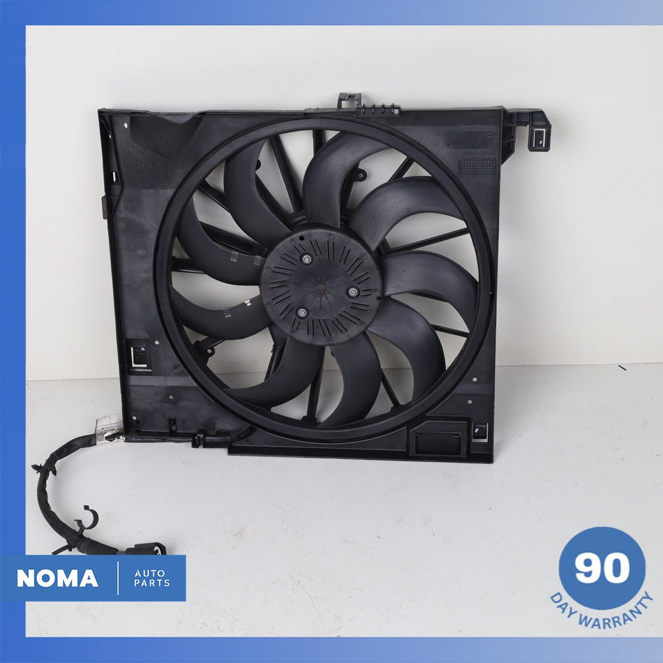 10-19 Jaguar X351 XJ XKR Engine Motor Cooling Radiator Fan Assembly OEM