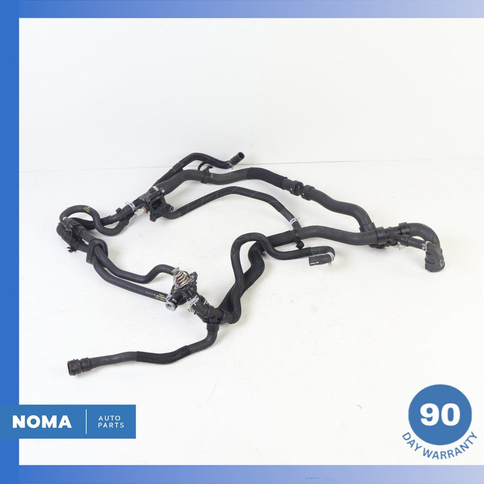 12-13 Range Rover Evoque L538 Engine Cooling Water Hose Set w/Thermostat OEM 62k