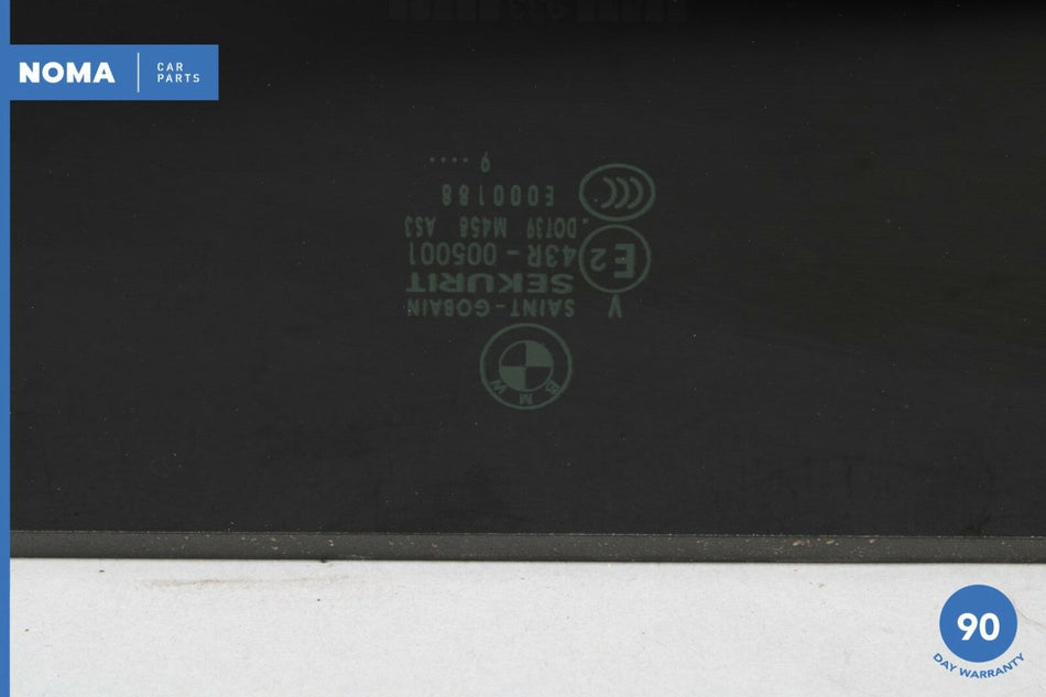 06-10 BMW 550i E60 Overhead Panoramic Sunroof Sun Roof Glass 7033533 OEM