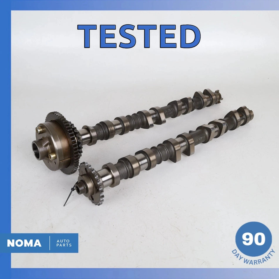03-10 Jaguar X150 XK XJ8 Engine Left Exhaust & Intake Camshaft Set of 2 OEM