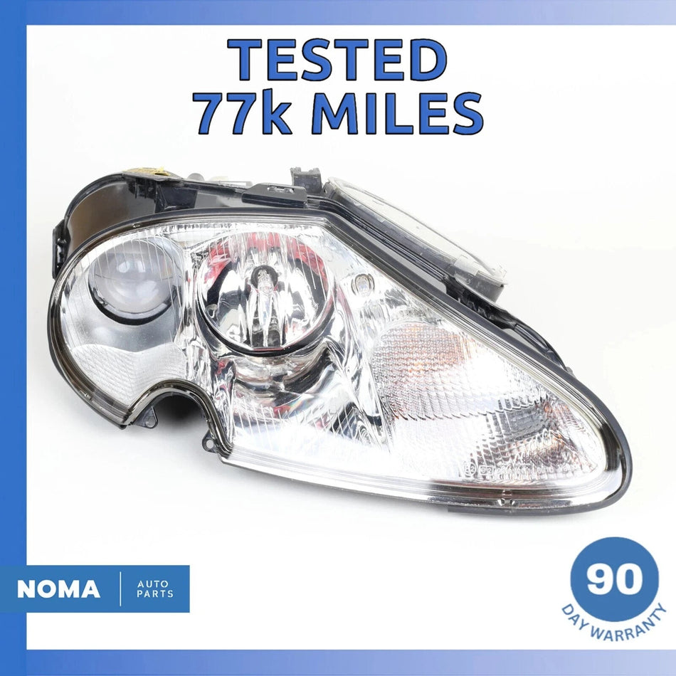 97-06 Jaguar X100 XK8 XKR Right Passenger Headlight Lamp Light Halogen OEM 77k