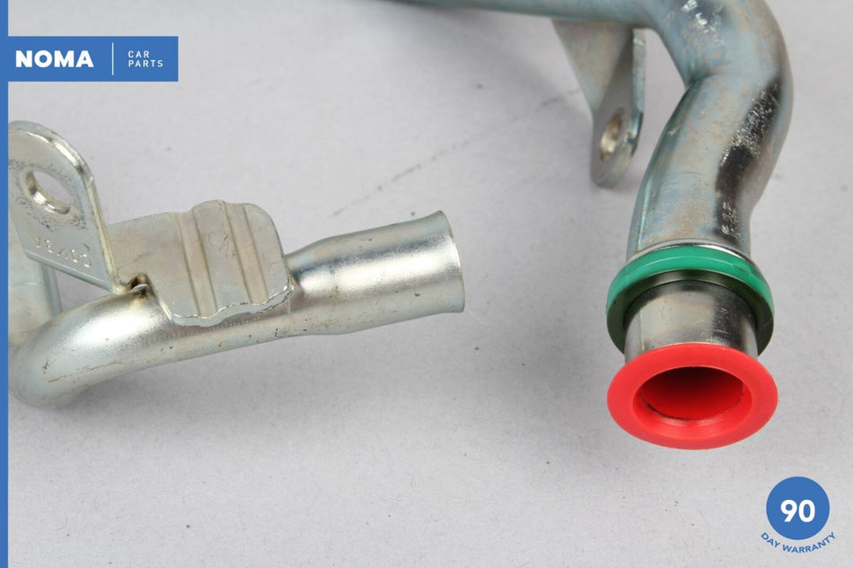 10-18 Jaguar XJL XJ XJR X351 Engine Motor Oil Hose Tube Line Set of 3 OEM