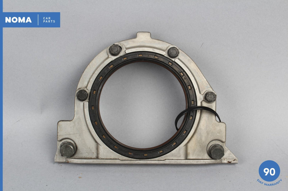 03-05 BMW E60 530i M54 Engine Motor Rear Crankshaft Oil Fluid Seal Retainer OEM