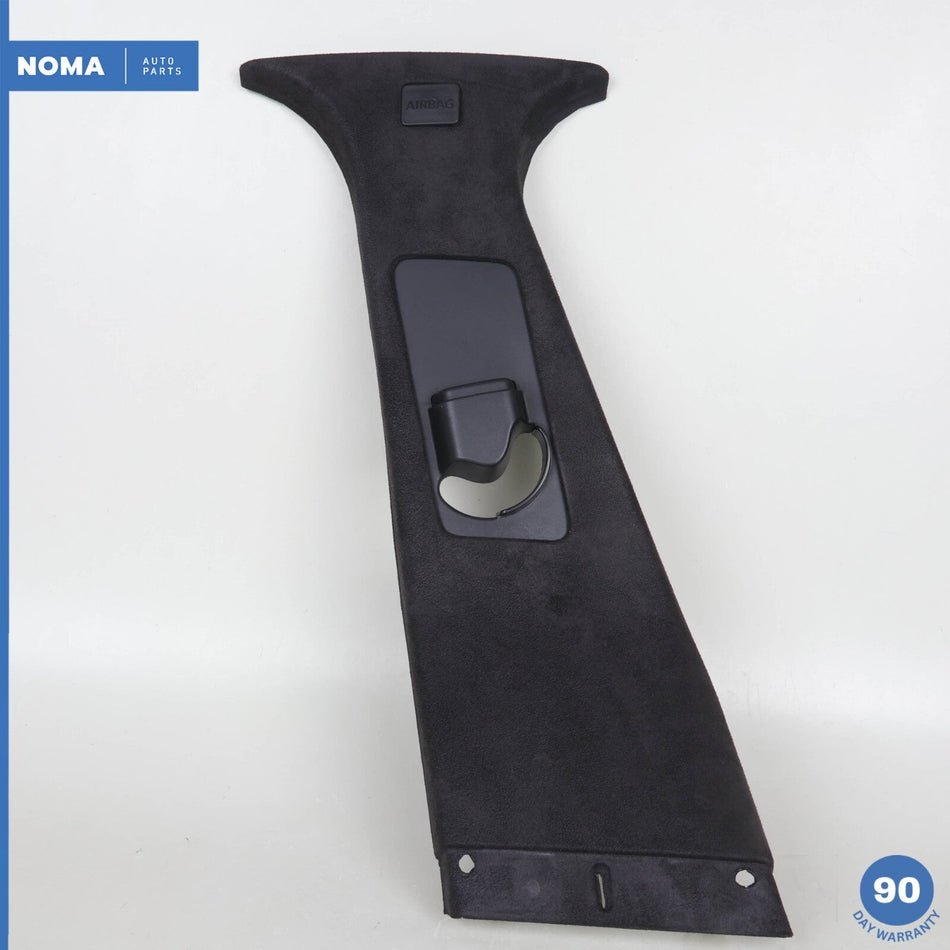 09-15 Jaguar X250 XF XFR Left Driver Side Upper B Pillar Trim Panel Black OEM