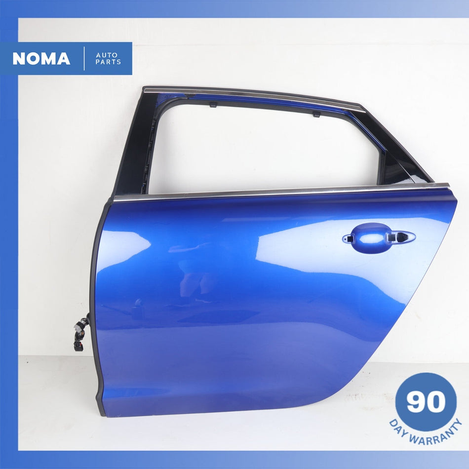 14-19 Jaguar X351 XJL XJR LWB Rear Left Driver Side Door Shell Panel Blue OEM