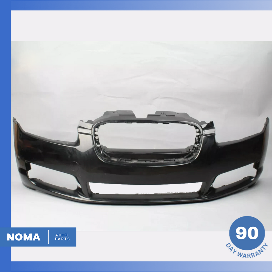 09-11 Jaguar X250 XF Base Front Bumper Cover Assembly Black 8X2317D957FE OEM