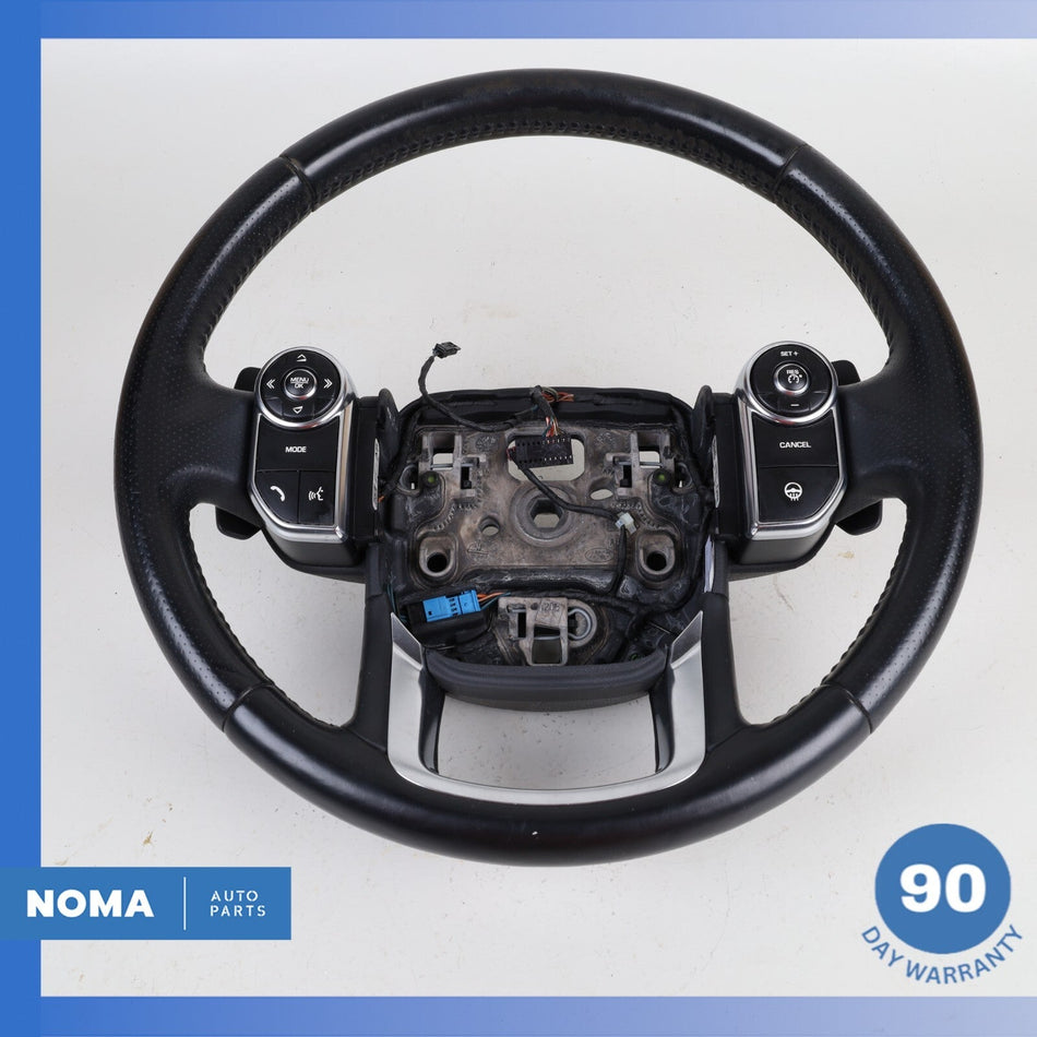 14-22 LR Range Rover Sport L494 Leather Heated Steering Wheel w/ Switches OEM