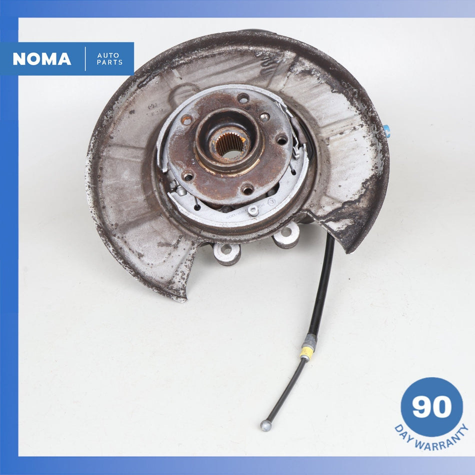 2005 BMW E64 645i Rear Left Driver Side Spindle Knuckle Hub w/ Shield OEM