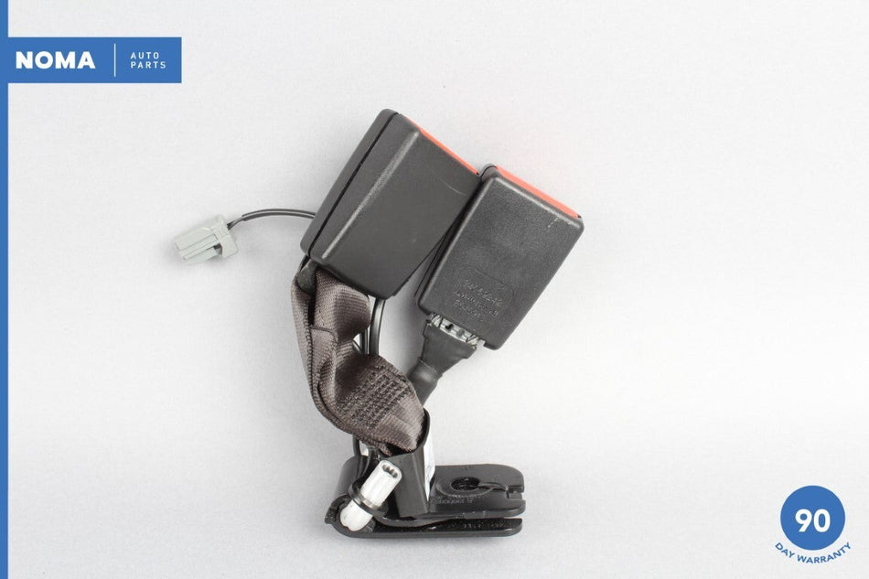 10-15 Jaguar XJ XJL X351 Rear Center Left Side Seat Belt Dual Buckle Set AMS OEM