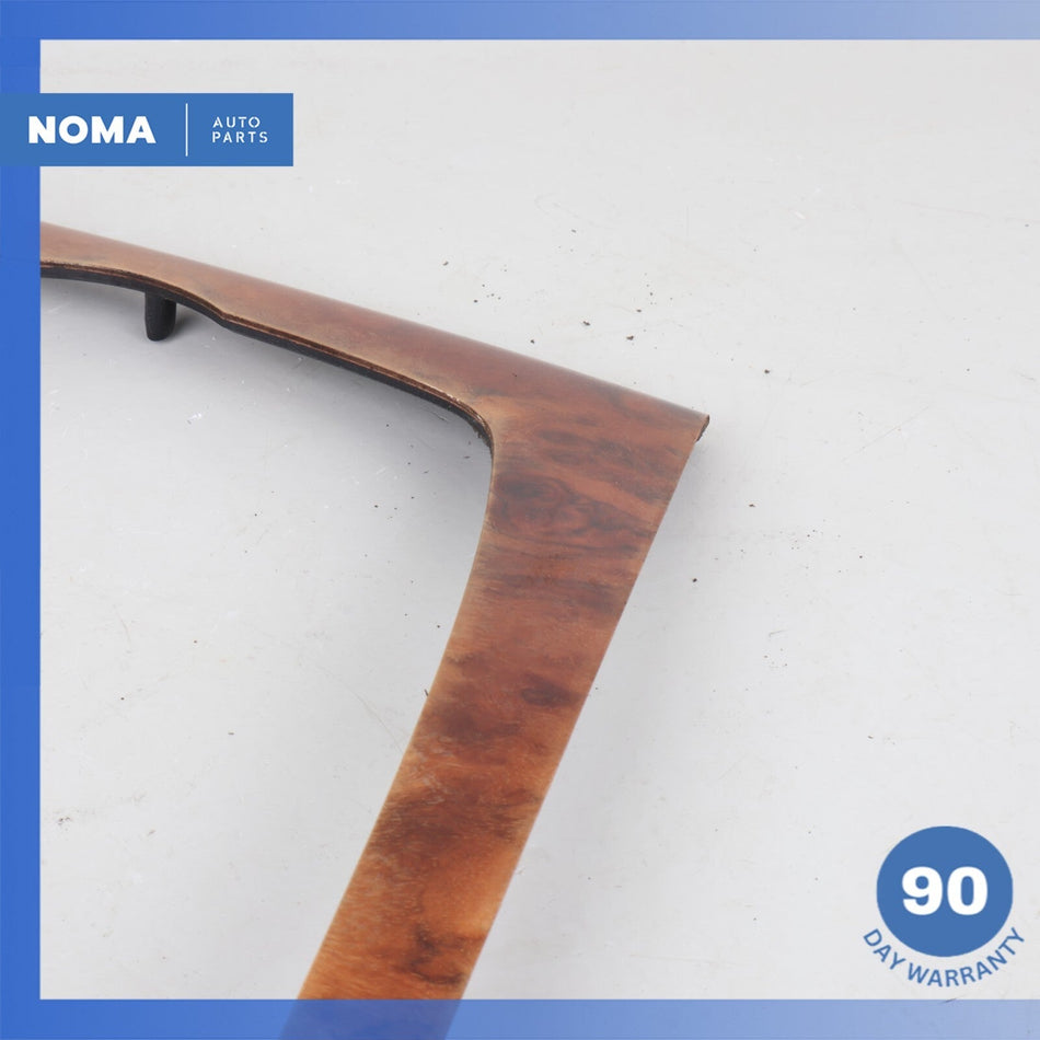 07-15 Jaguar X150 XK XKR Dashboard Center Dash Panel Radio Cover Trim Wood OEM