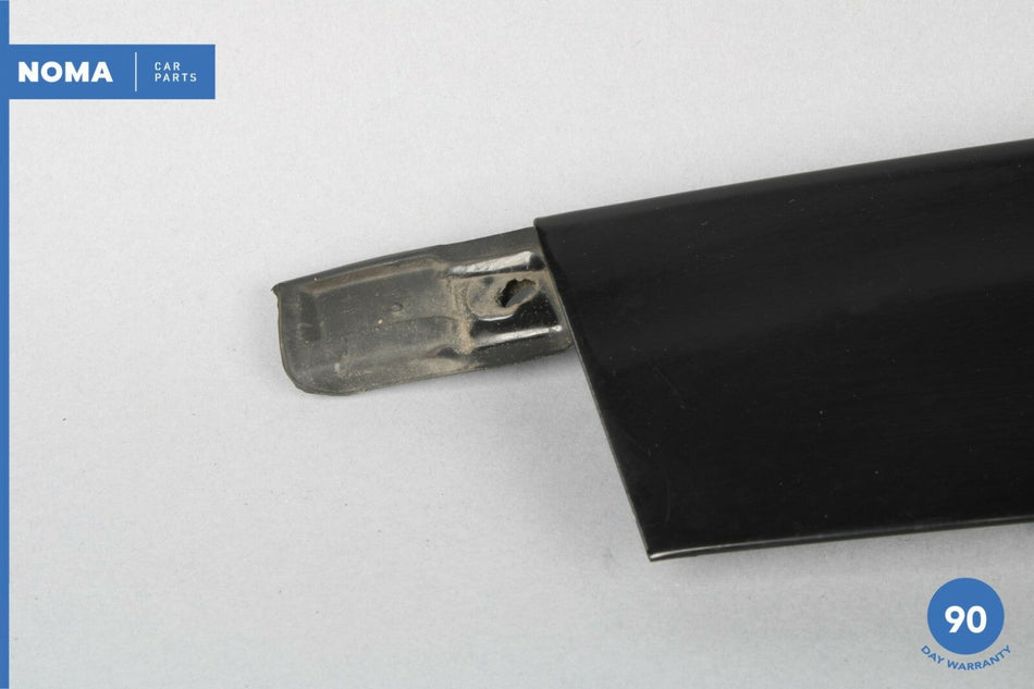 03-08 Jaguar S-Type X206 Front Left Side Outer Door B-Pillar Molding Black OEM