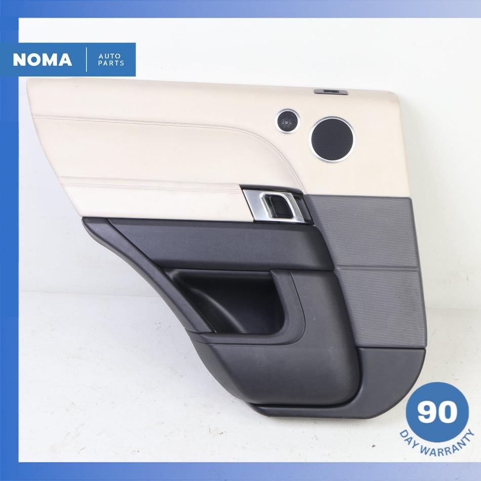 14-17 Range Rover Sport L494 Rear Left Side Interior Door Panel Trim Beige OEM