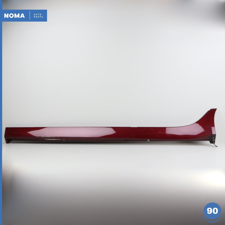 16-23 Jaguar XF X260 Left Driver Side Skirt Rocker Molding Odyssey Red CAX OEM