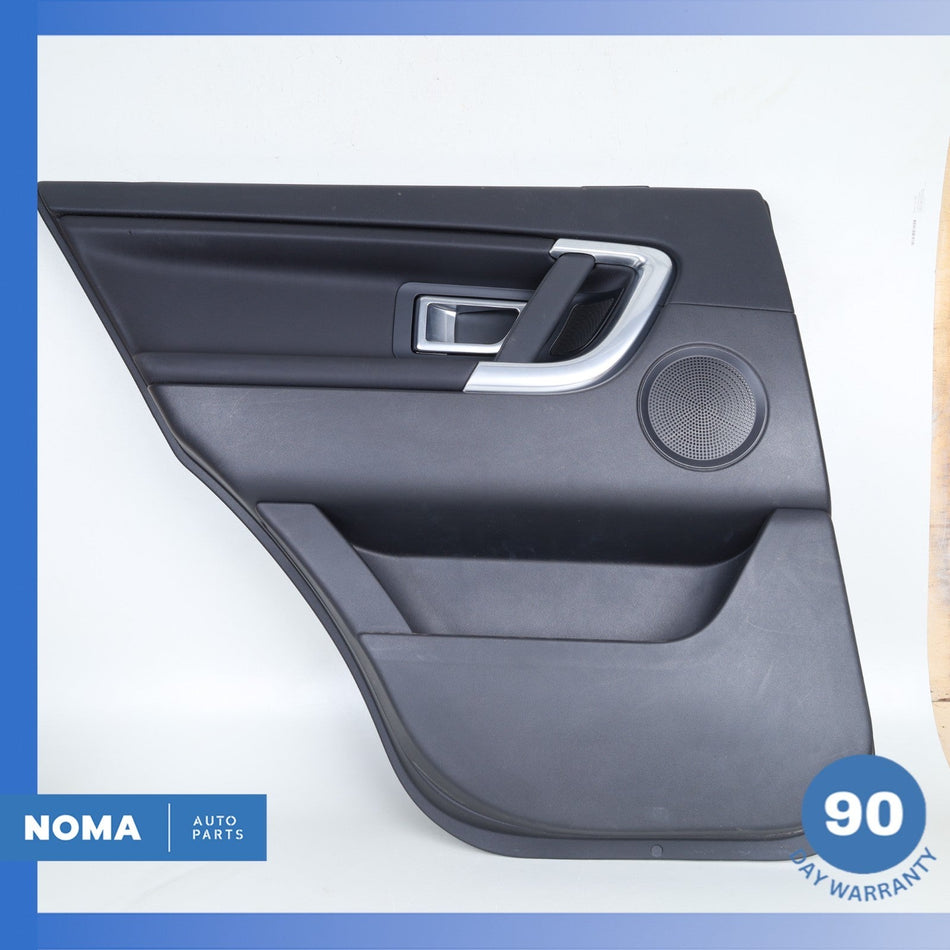 15-19 LR Discovery Sport L550 Rear Left Door Trim Panel Assembly Black OEM