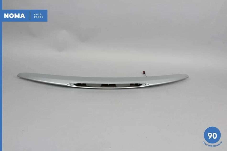 07-15 Jaguar X150 XK XKR Trunk Lid Molding Trim Spoiler Wing Silver OEM