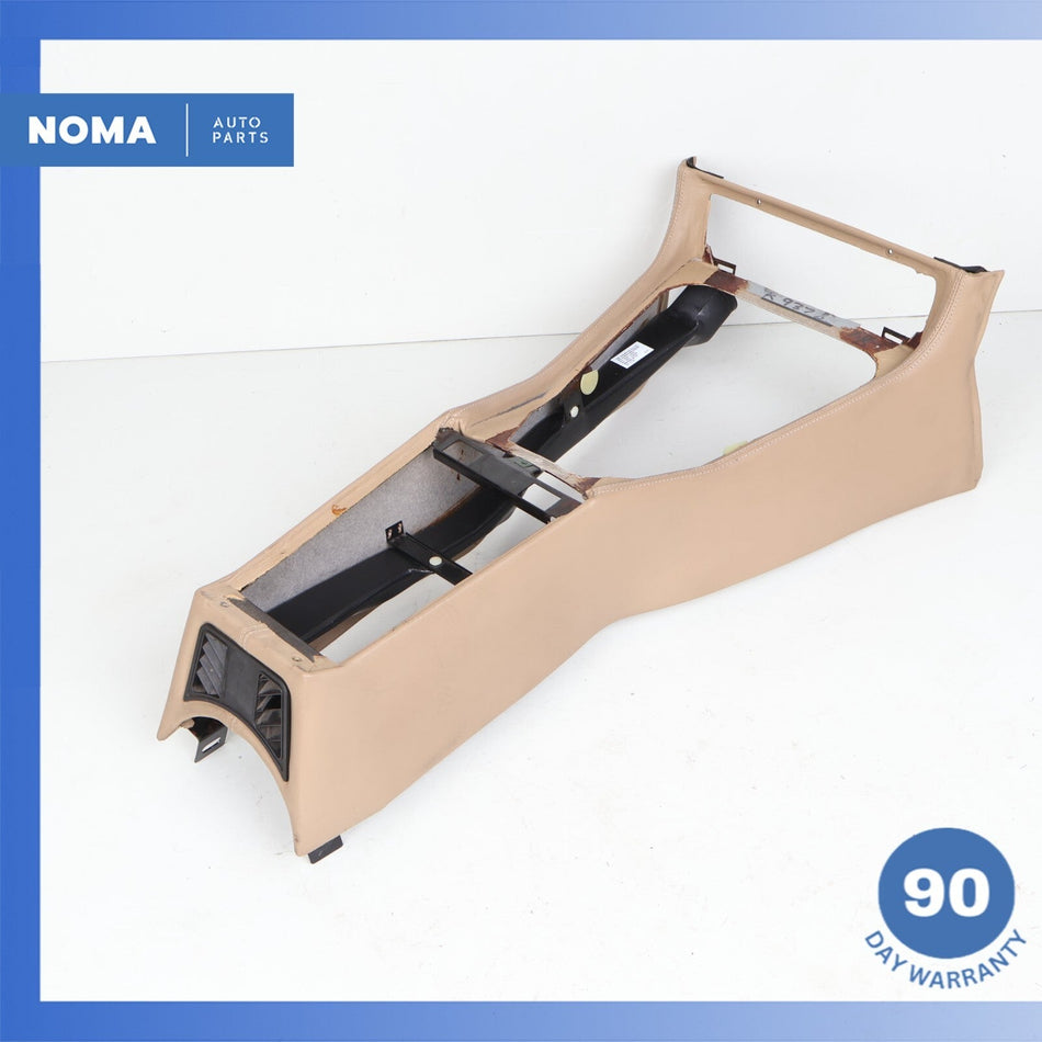 95-96 Jaguar XJS Series 3 Center Console Trim Cover Panel Beige OEM