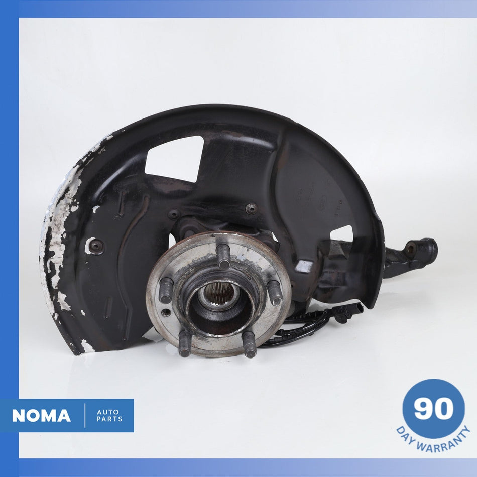 10-16 Land Rover L319 LR4 Front Left Side Spindle Knuckle Hub w/ Shield OEM