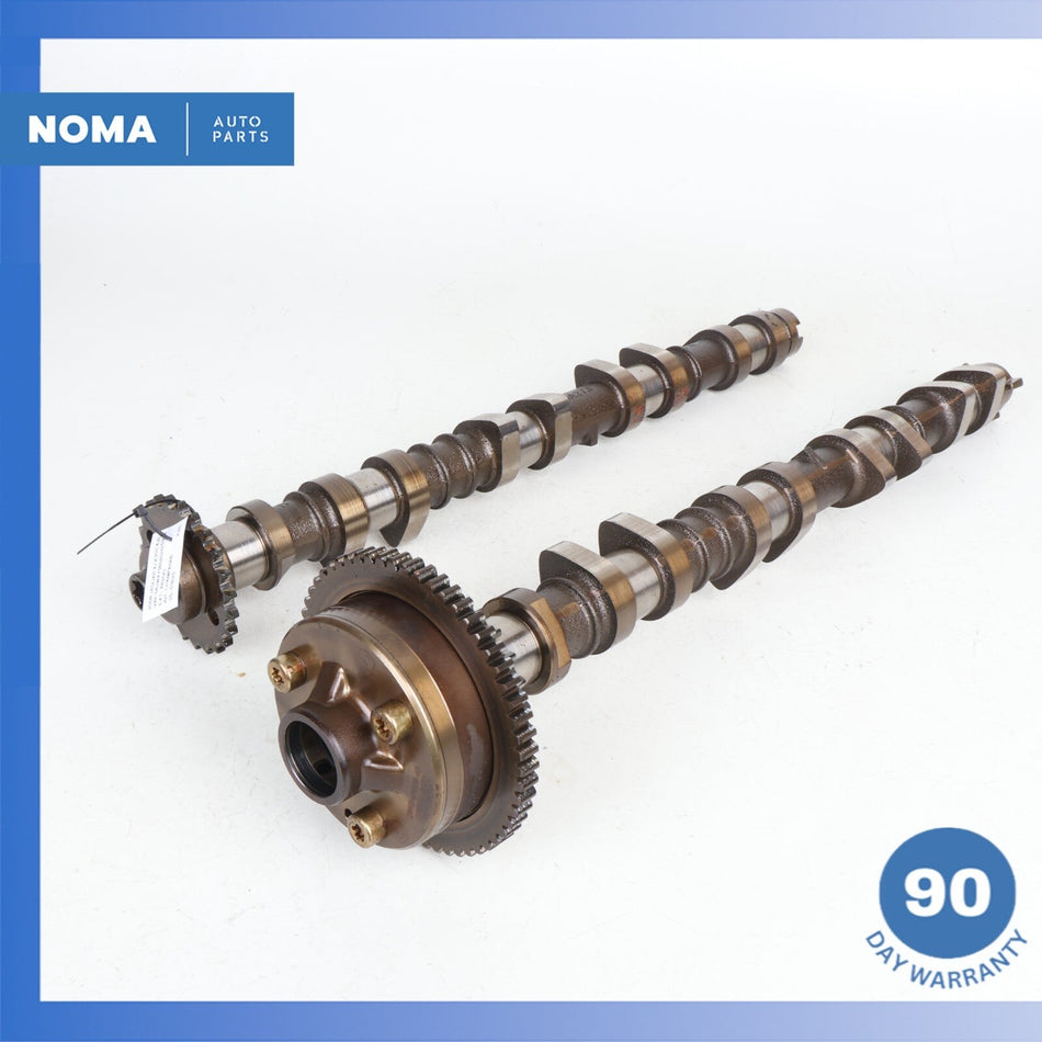 03-10 Jaguar X358 XJ8 XK Engine Left Exhaust & Intake Camshaft Set of 2 OEM