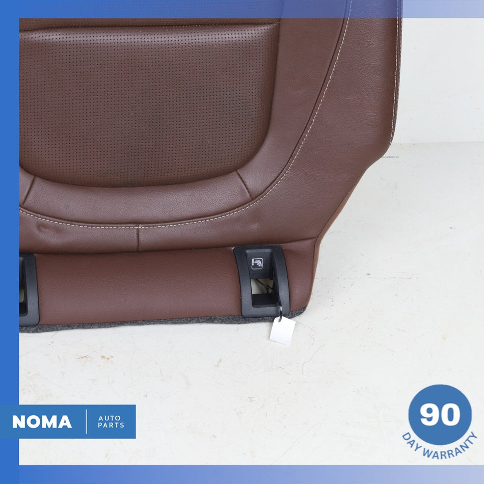 17-20 Jaguar X761 F-Pace Rear Back Lower Bottom Seat Cushion Brown OEM