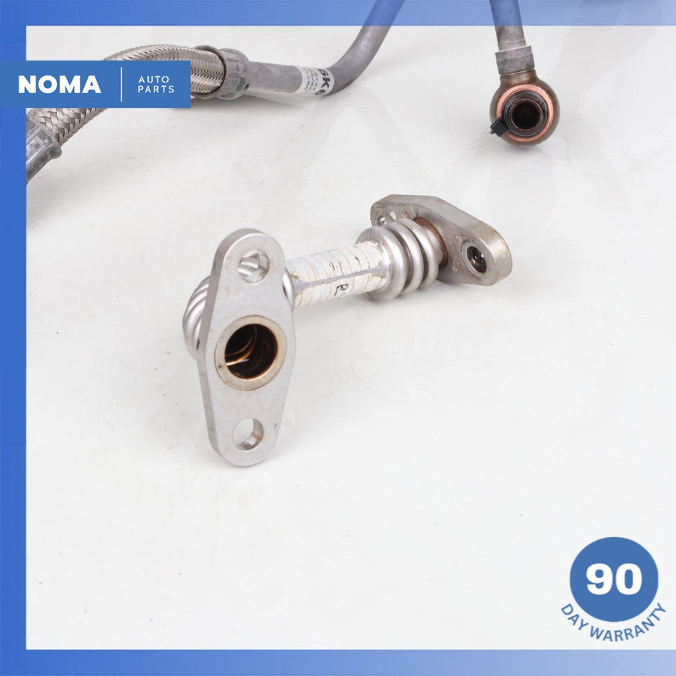 12-17 Range Rover Evoque L538 XE 204PT Turbo Turbocharger Oil Line Set OEM 59k