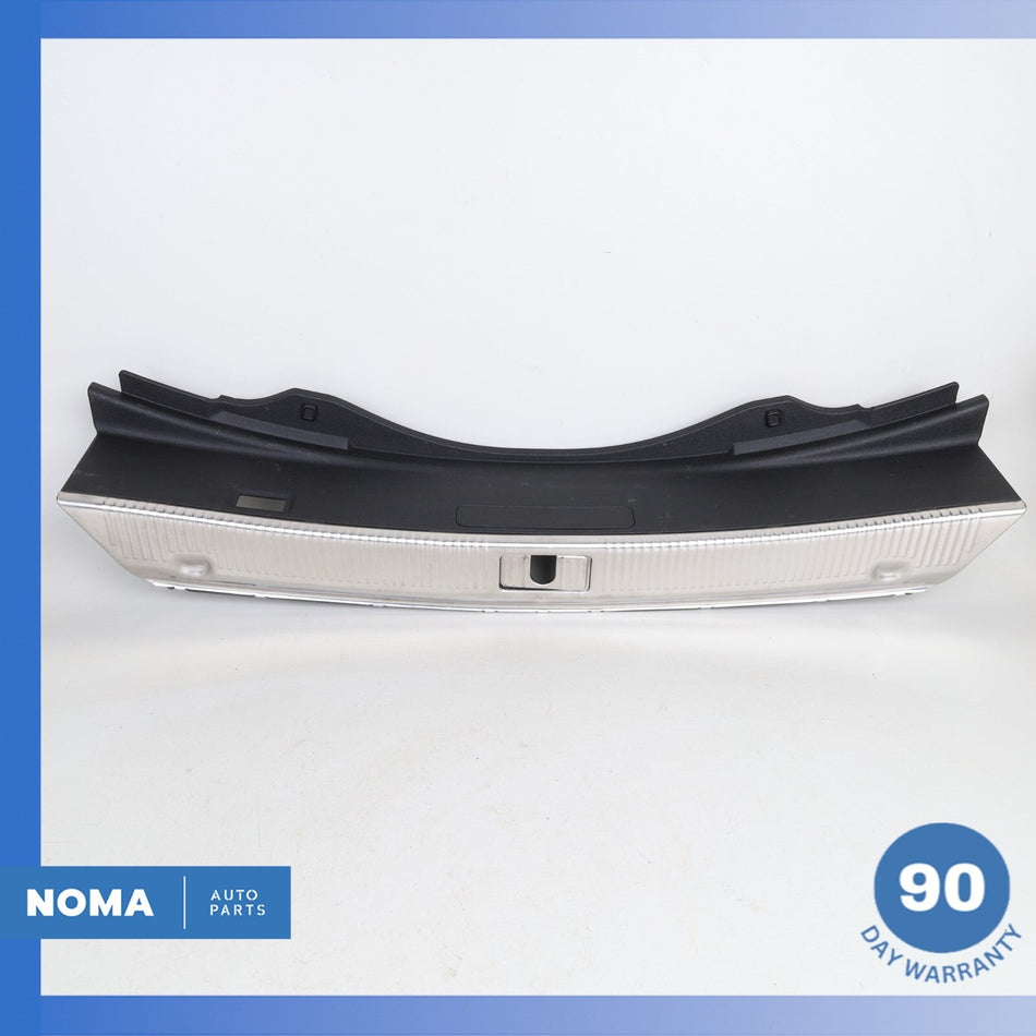 11-17 Audi D4 A8 A8L Rear Trunk Loading Sill Scuff Trim Cover 4H0863471 OEM