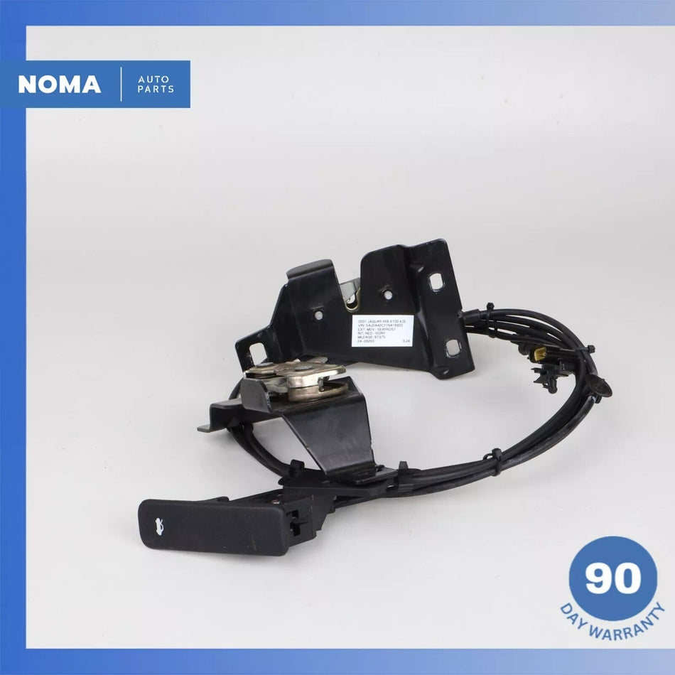 97-06 Jaguar X100 XK8 XKR Right & Left Hood Bonnet Lid Lock w/ Handle OEM