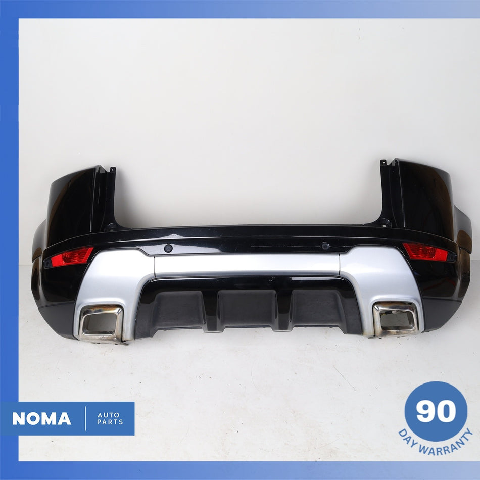 16-19 LR Range Rover Evoque L538 Rear Bumper Cover Panel Assembly Black OEM