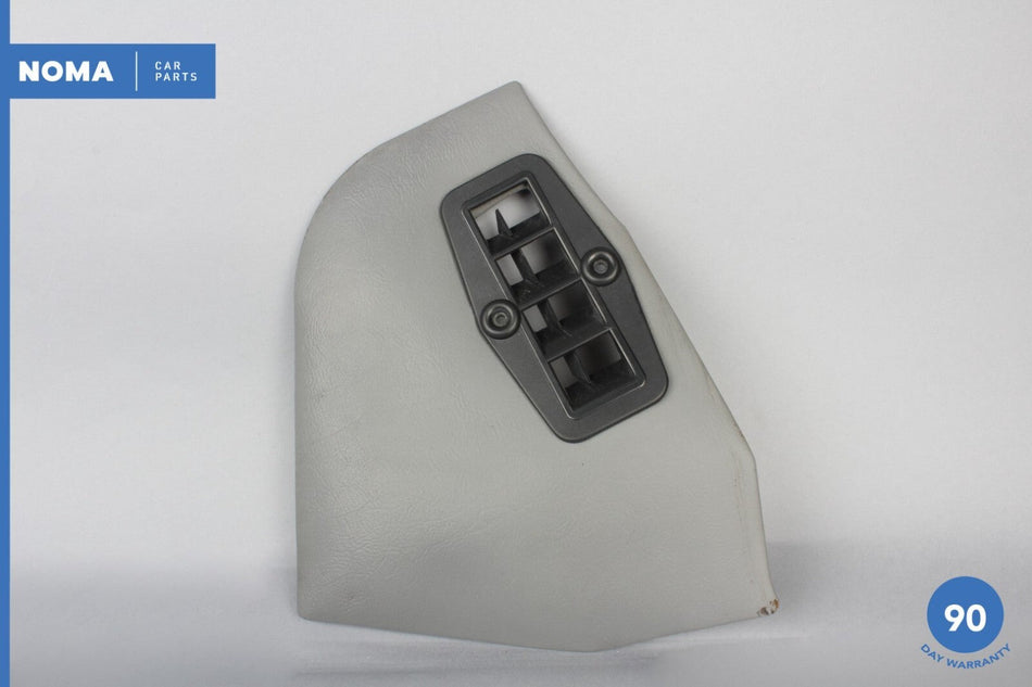 1987 Jaguar XJS HE Series 2 Front Left Side Footwell Vent Cover Trim Gray OEM
