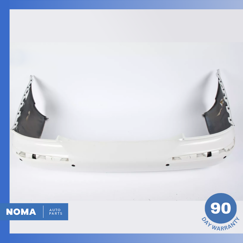 04-07 Jaguar XJ8 XJ8L X350 Vanden Plas Rear Bumper Cover White Onyx JBC1942 OEM