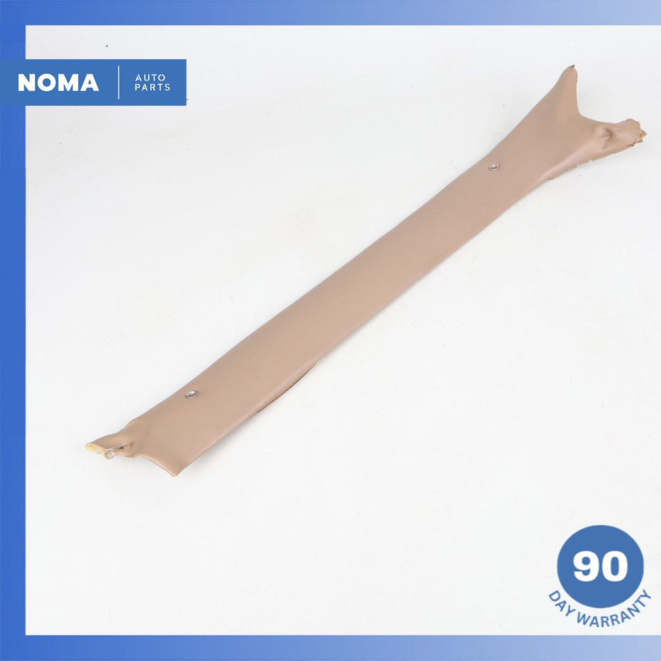 94-96 Jaguar XJS Convertible Right Passenger Side A Pillar Cover Trim Brown OEM