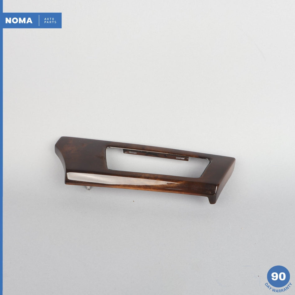 06-08 BMW 328 E90 E91 Front Left Driver Side Dash Dashboard Trim Cover Wood OEM