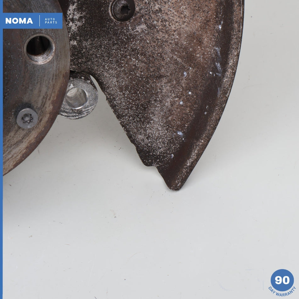 08-12 Audi A4 Quattro B8 Rear Right Spindle Knuckle Hub w/Carrier & Shield OEM