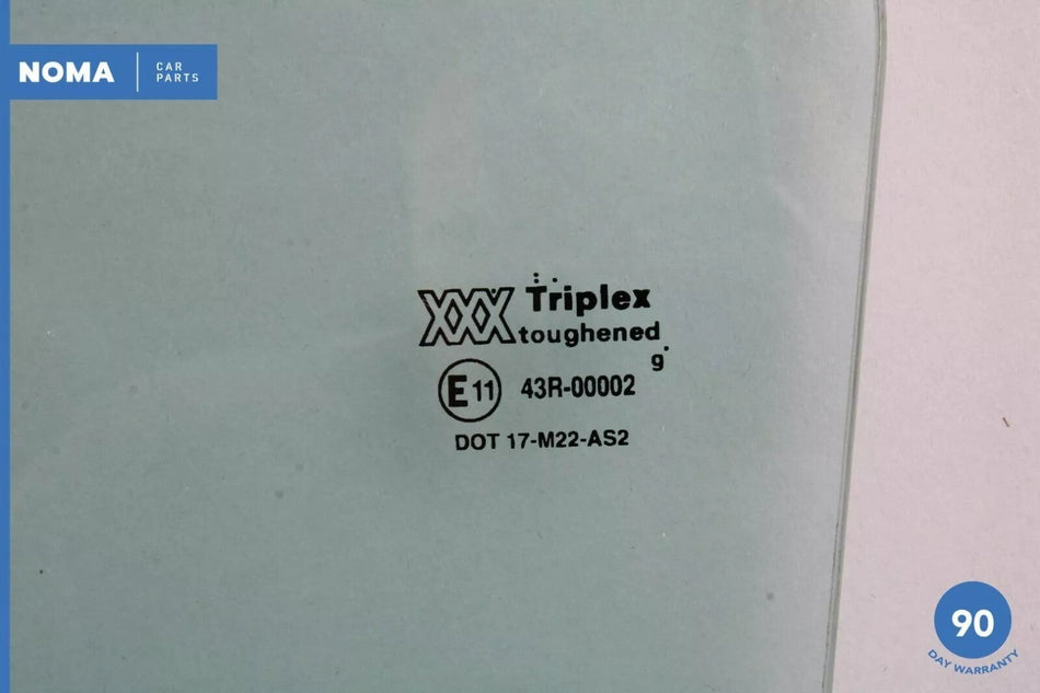 95-03 Jaguar X308 XJR XJ8 XJ6 Rear Left Driver Side Door Window Glass OEM