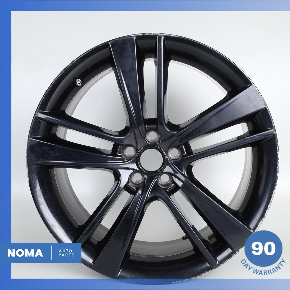 14-24 Jaguar X152 F-Type Windmill 9 x R20 20" Front Wheel Rim Black OEM