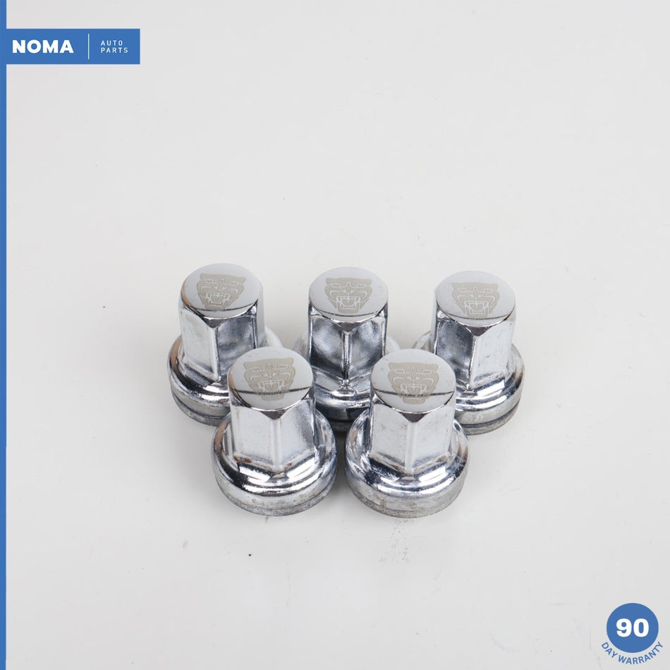 09-21 Jaguar XF X250 Wheel Lug Nuts Bolts Set of 5 1X431012AB