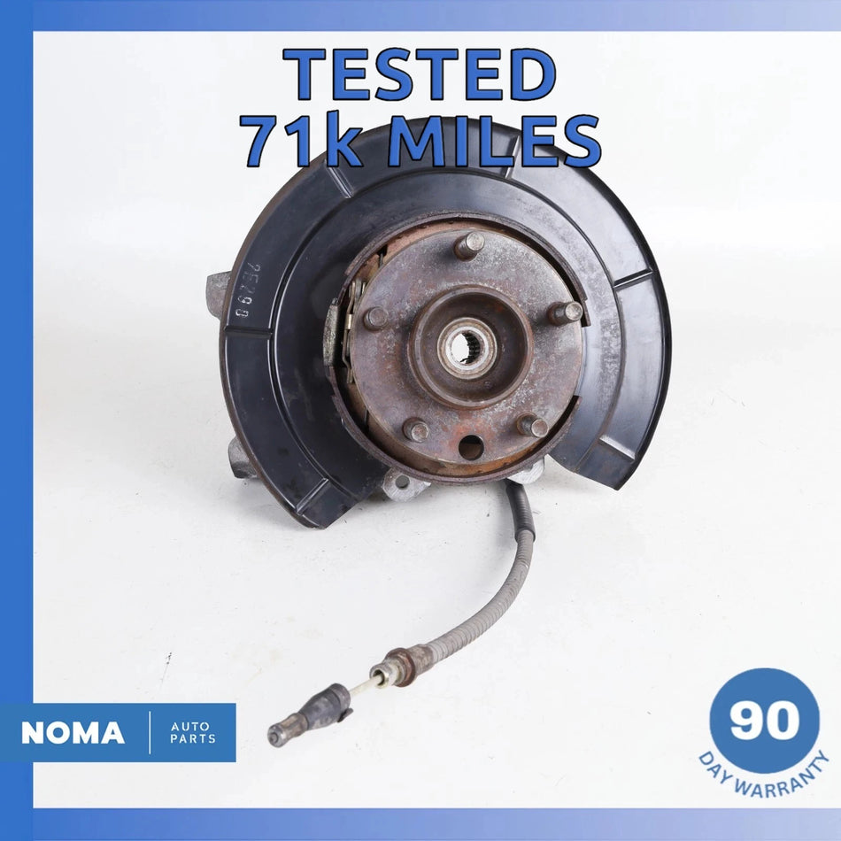 00-06 Jaguar X100 XKR XJR Rear Right Spindle Knuckle Hub w/ Shield OEM 71k