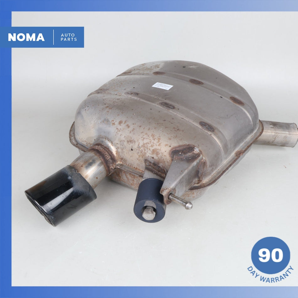 11-16 BMW F10 535i Rear Left Driver Side Exhaust Silencer Muffler 7646928 OEM