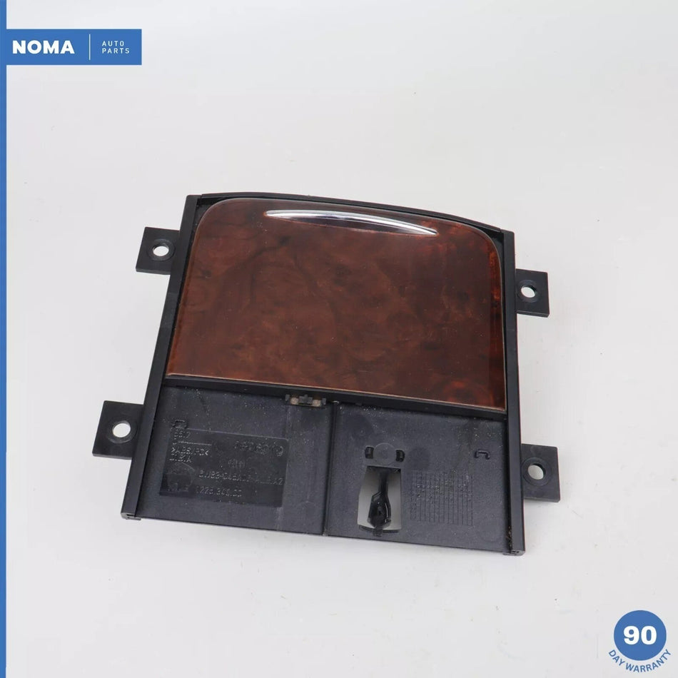 07-15 Jaguar X150 XK Center Console Ash Tray Storage Wood Cover Panel Trim OEM