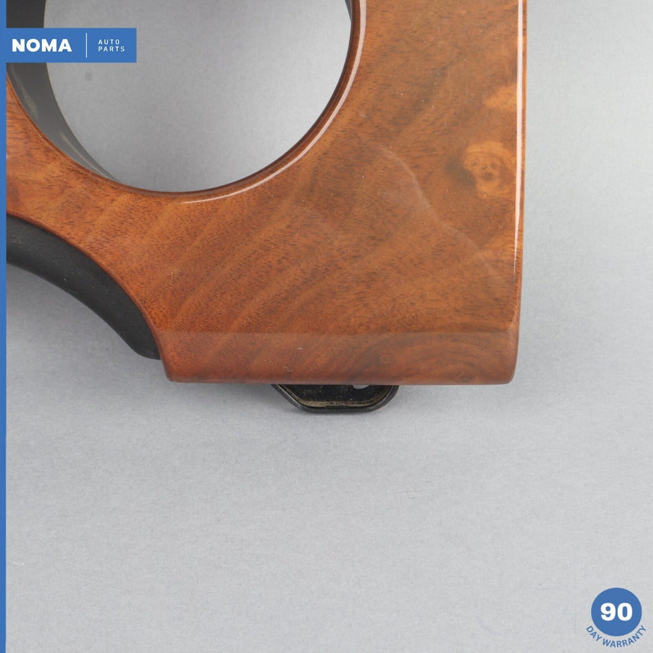 00-05 Jaguar X100 XK8 Left Side Dash Instrument Cluster Bezel w/ Switch Wood OEM