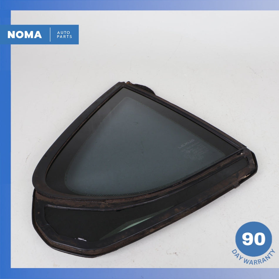 07-17 Lexus USF40 LS460 Rear Right Passenger Side Door Quarter Window Glass OEM