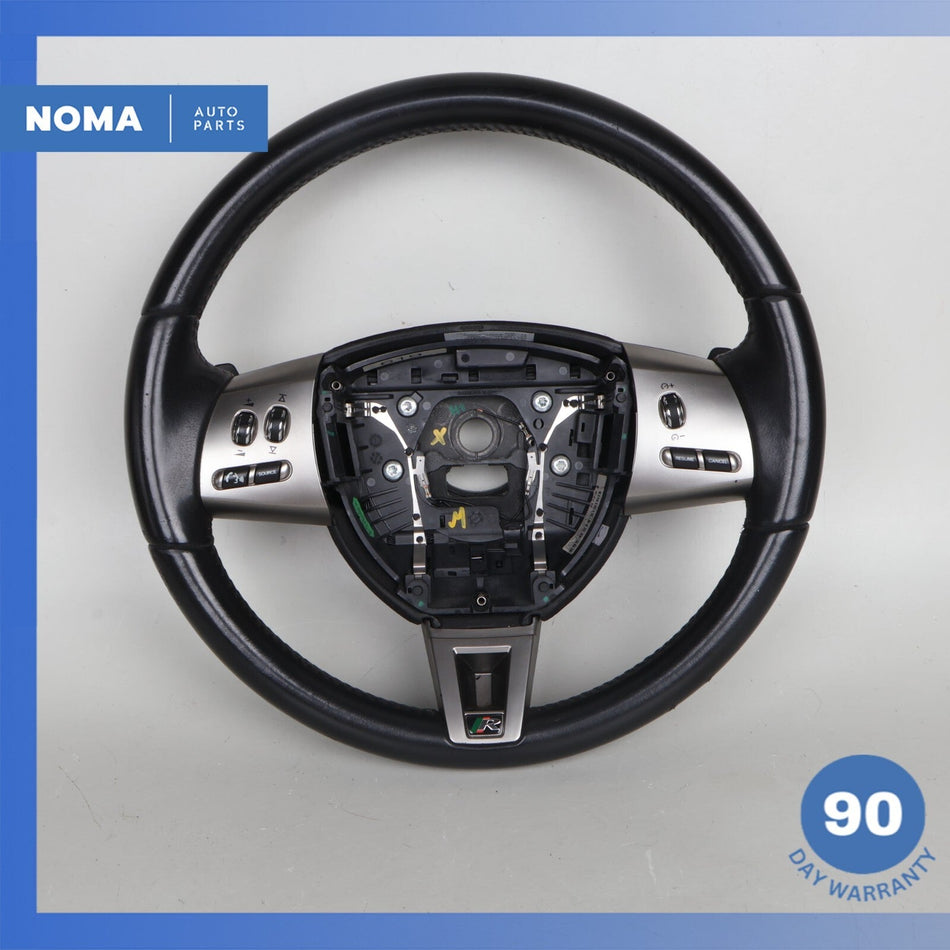 07-09 Jaguar X150 XKR XK R-Sport Steering Wheel w/ Paddle Shifters Black OEM