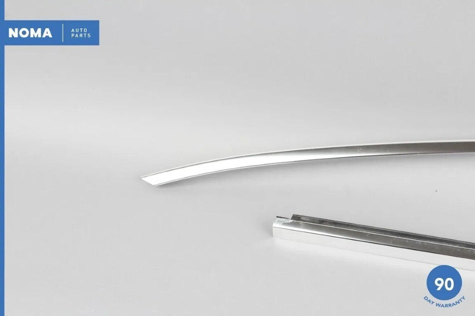 10-19 Jaguar X351 XJL XJ Front Left Door Exterior Window Molding Set Chrome OEM