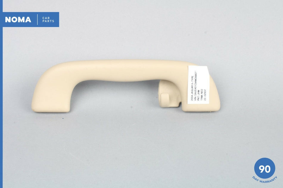 04-08 Jaguar X-Type X400 Rear Left Driver Side Upper Roof Grip Handle NED OEM
