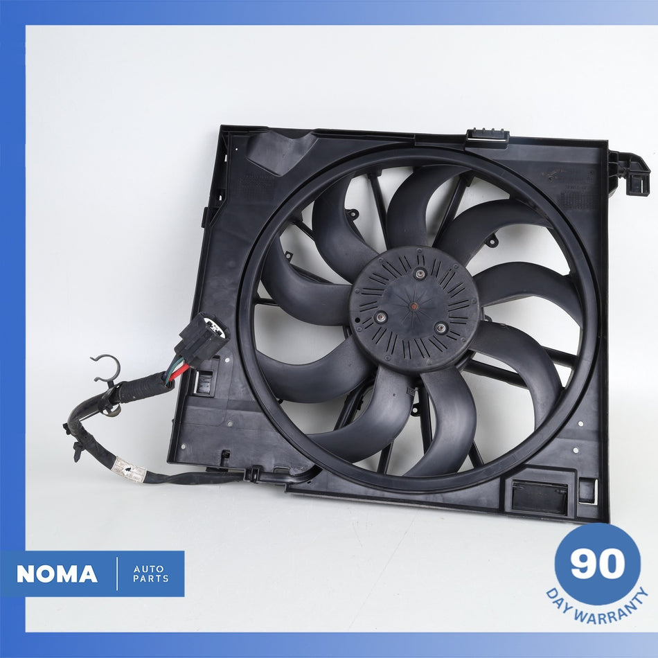 10-19 Jaguar X351 XJ XKR Engine Motor Cooling Radiator Fan Assembly OEM