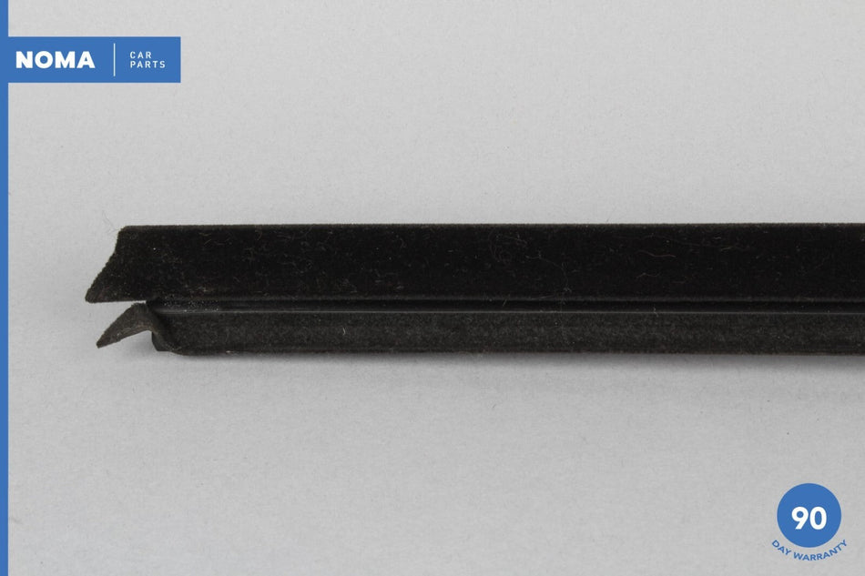 04-10 BMW 530i E60 Rear Right Passenger Side Door Window Weatherstrip Seal OEM