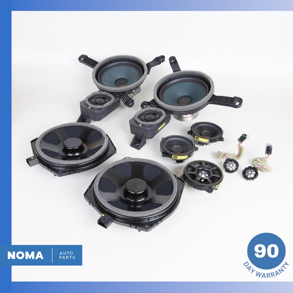 14-20 Jaguar X152 F-Type Front & Rear Premium Audio 1200W Speaker Set OEM 38k
