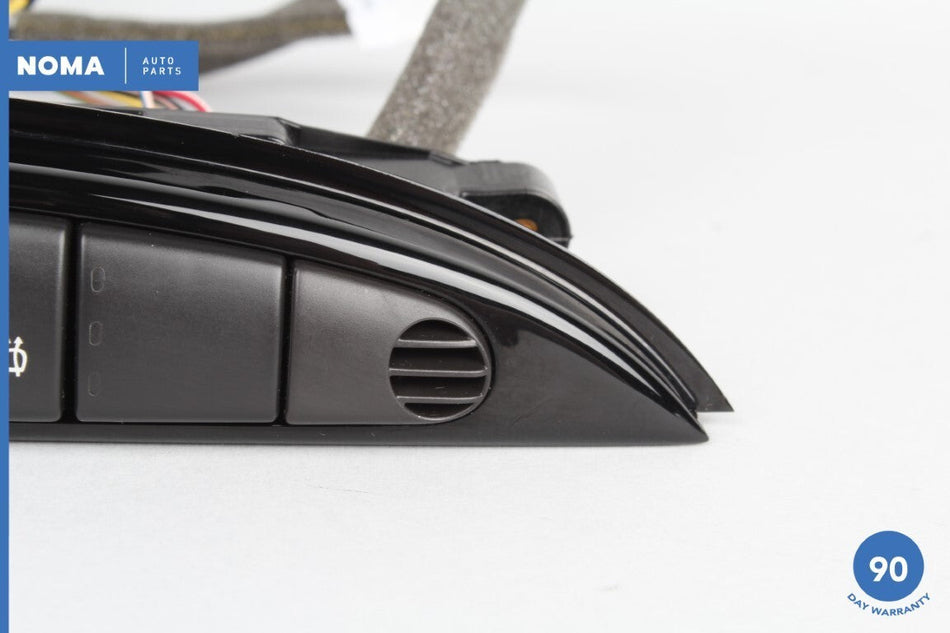 04-05 Jaguar XJ8 XJR X350 Dash Heated Seat Hazard Light Switch w/ Harness OEM