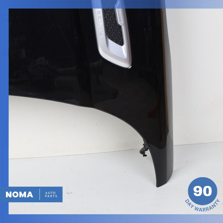 12-19 LR Range Rover Evoque L538 Hood Bonnet Cover Panel Assembly Black OEM