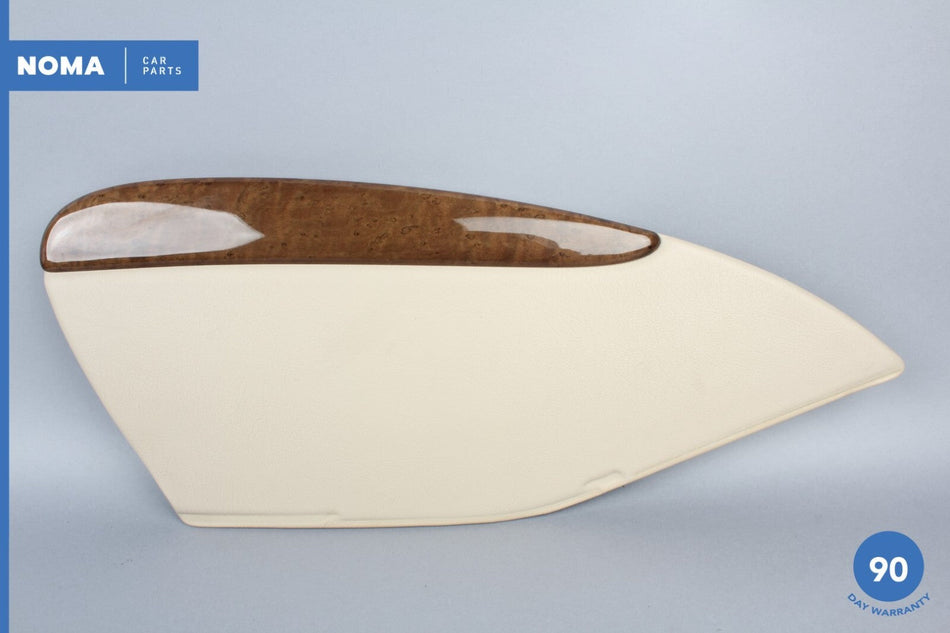 03-08 Jaguar S-Type X204 Rear Left Driver Side Door Panel Wood Trim ADX OEM